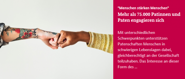 Menschen stärken Menschen