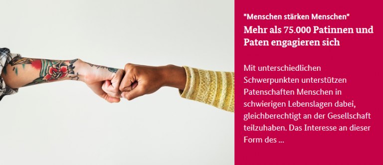 Menschen stärken Menschen