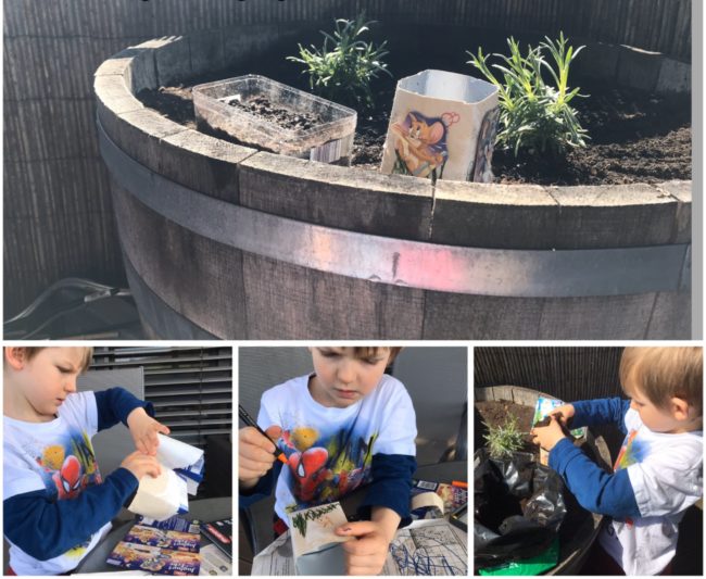 Upcycling Kräutergarten