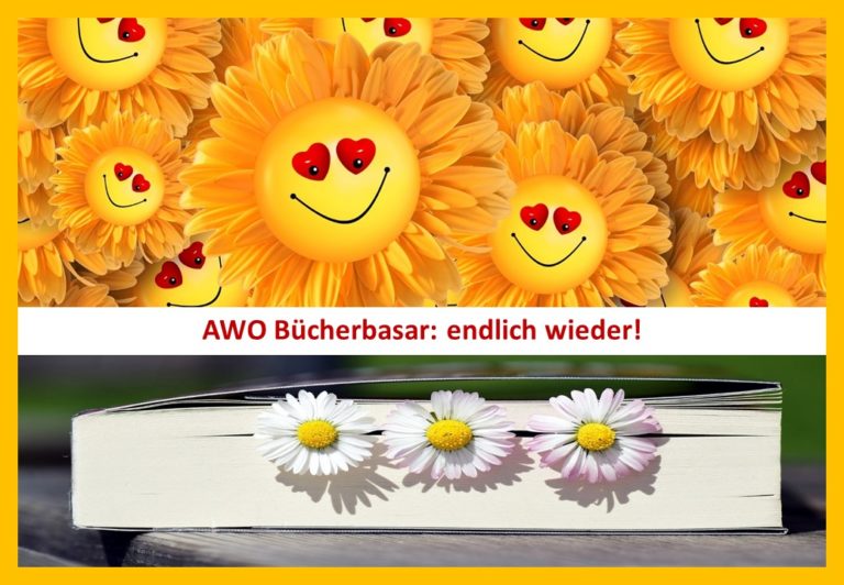 Bücherbasar Sonnenblumen