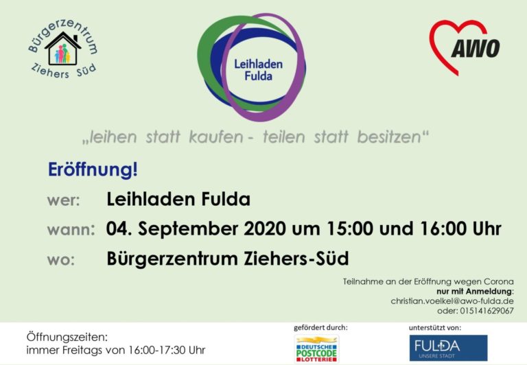 Leihladen Eröffnung