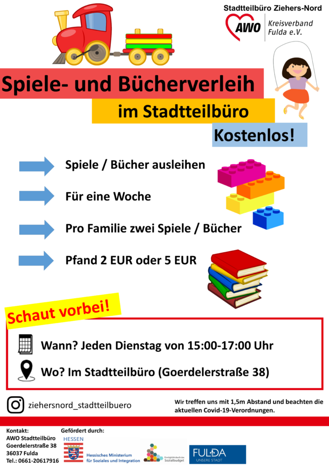 Spiele- und Bücherverleih in Ziehers-Nord