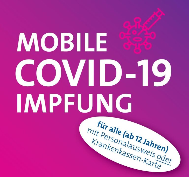 mobile impfung ohne Termine