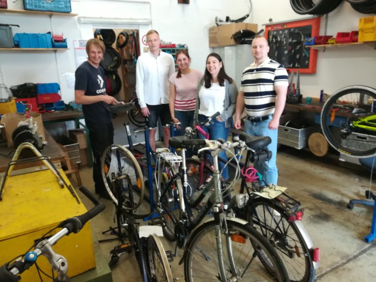 Gründung einer Fahrradwerkstatt
