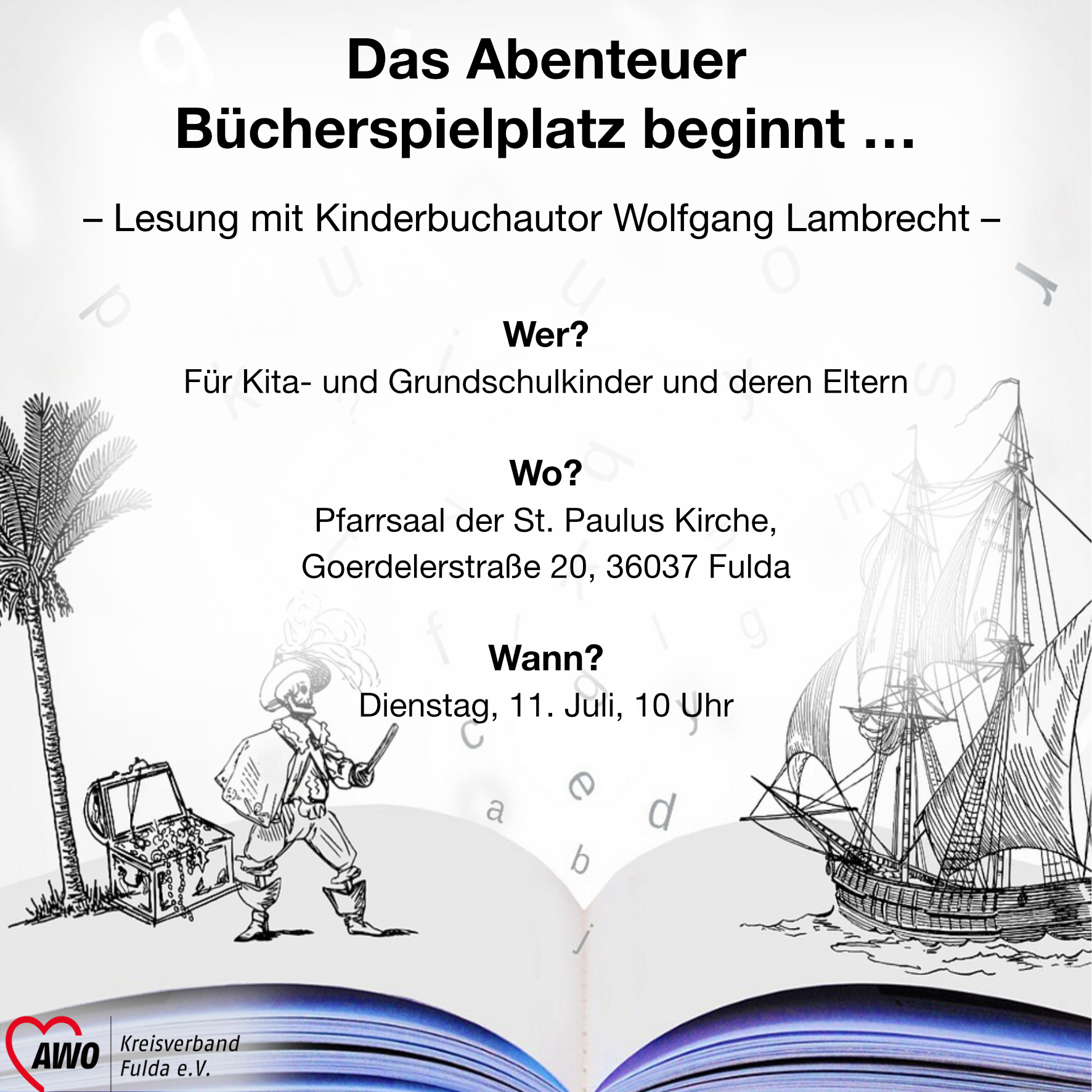 Flyer Bücherspielplatz