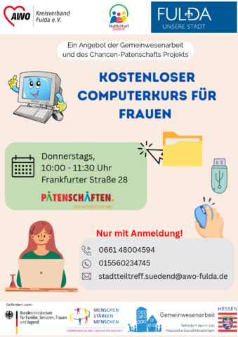 EDV-Kurs für Frauen @ Stadtteiltreff Südend