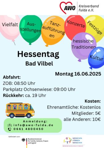 Fahrt zum Hessentag