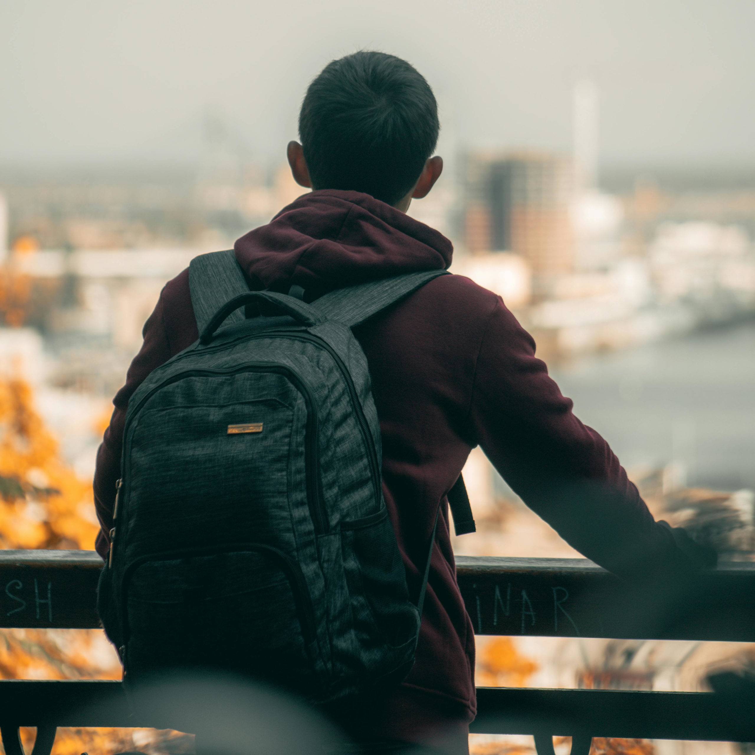 Foto: Symbolbild eines Jugendlichen, der in die Ferne blickt. / Pexels.com